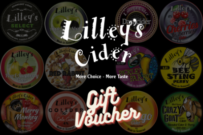 Lilley's Cider Gift E-Voucher