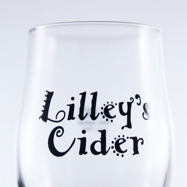 Lilley's Cider Stemmed Glass