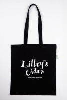 Lilley's Cider Black Tote Bag