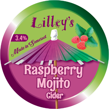 Raspberry Mojito Cider 3.4% Bag in Box